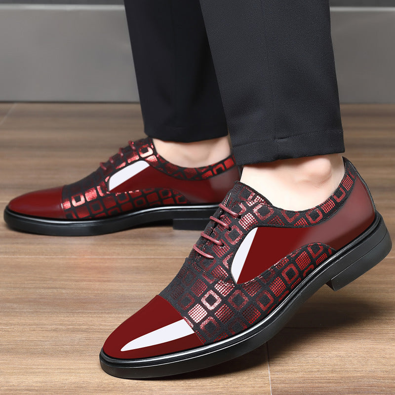 Men's British-Style Business Leather Shoes