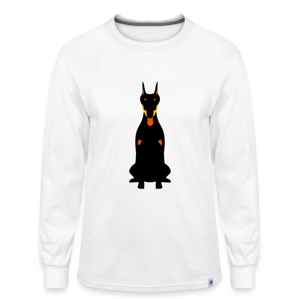 Russell Athletic Unisex Essential Performance Long Sleeve T-Shirt - white