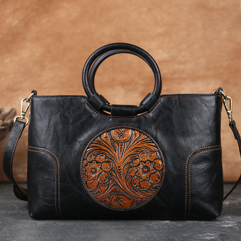 PU Leather One Shoulder Slant Crossbody Bag