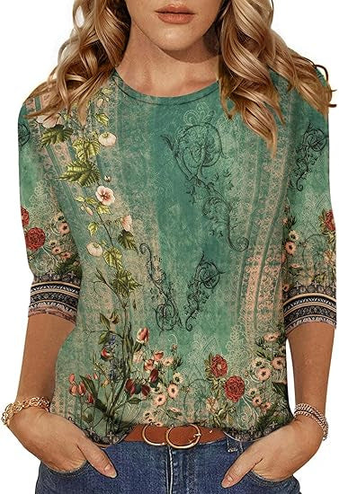Women's Three-quarter Sleeve T-shirt
