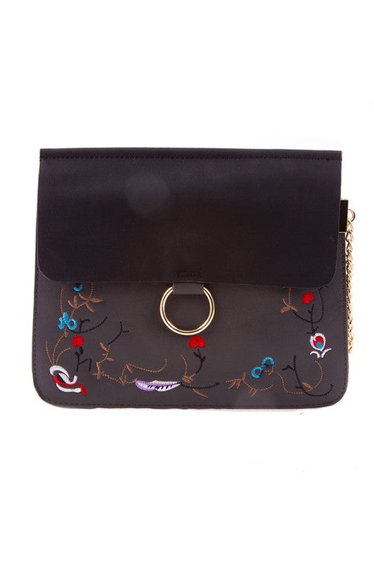 SMALL FLORAL SHOULDER BAG
