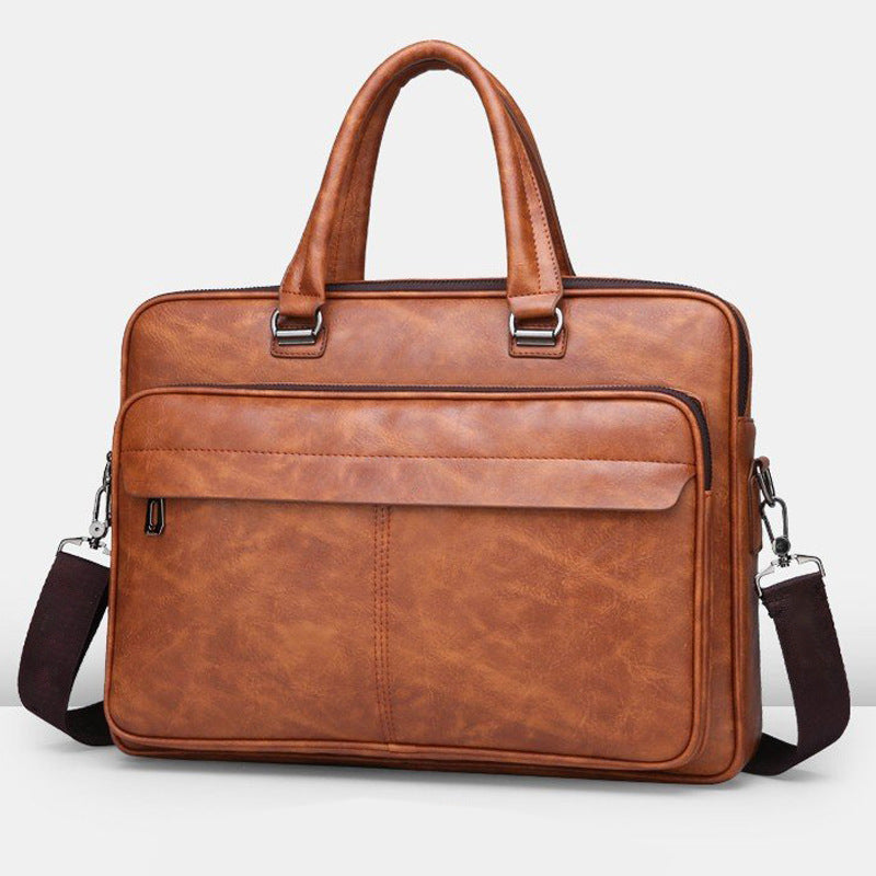 Men's Simple Business Handbag Briefcase