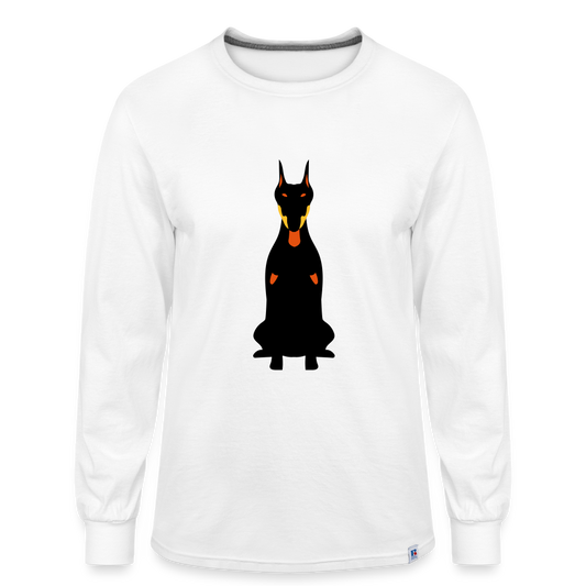 Russell Athletic Unisex Essential Performance Long Sleeve T-Shirt - white