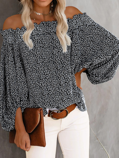 Off-Shoulder Blouse