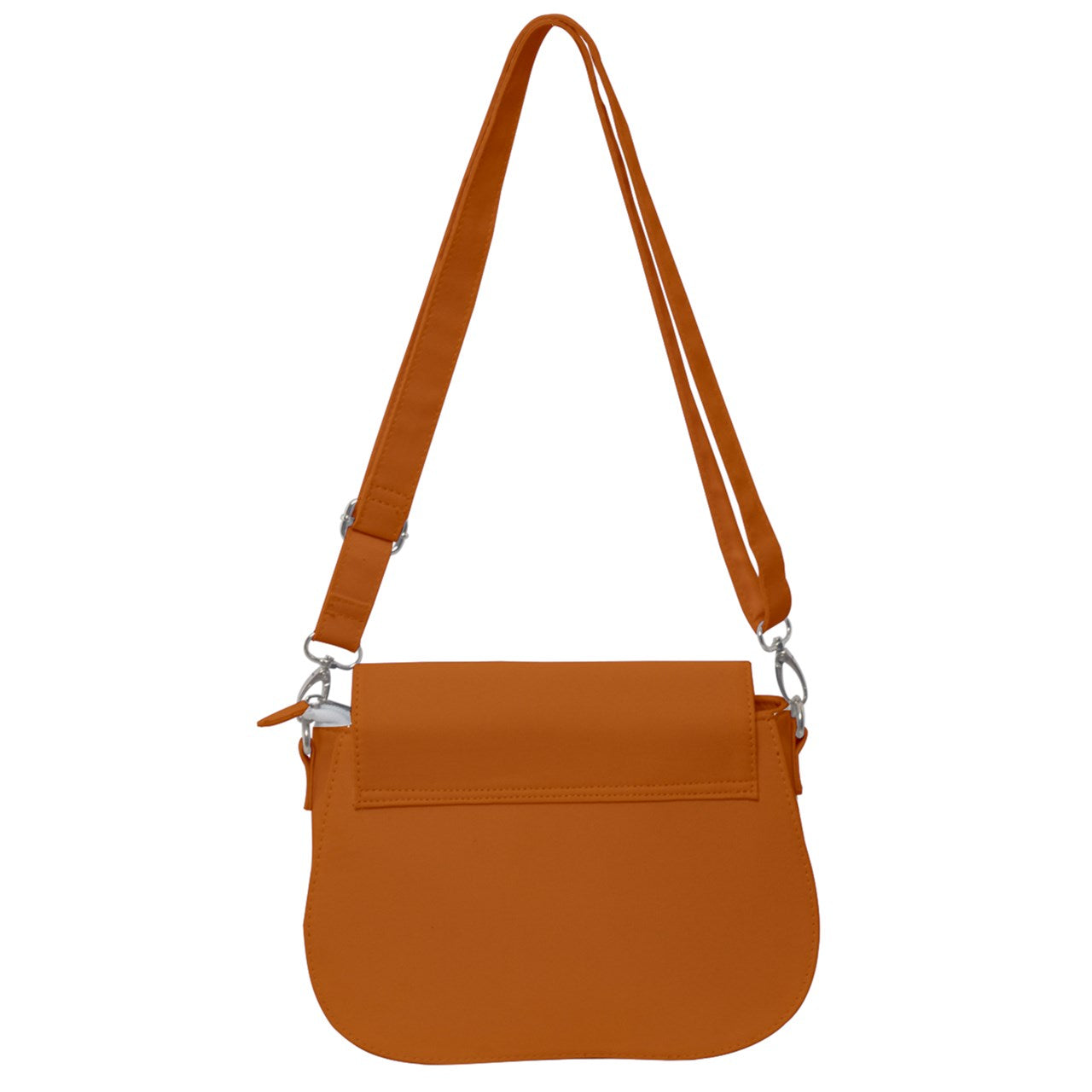 Brown Bee Happy Saddle Handbag