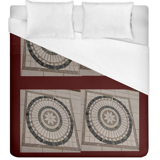 Maroon King Size Duvet Cover