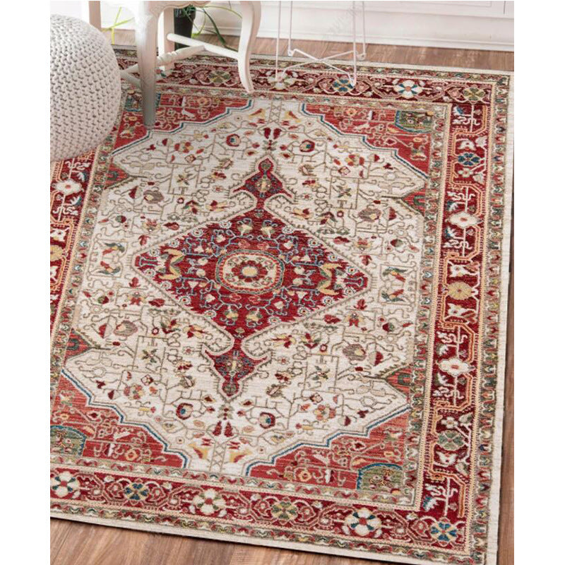 Rectangular Nordic Bohemian Living Room Rug