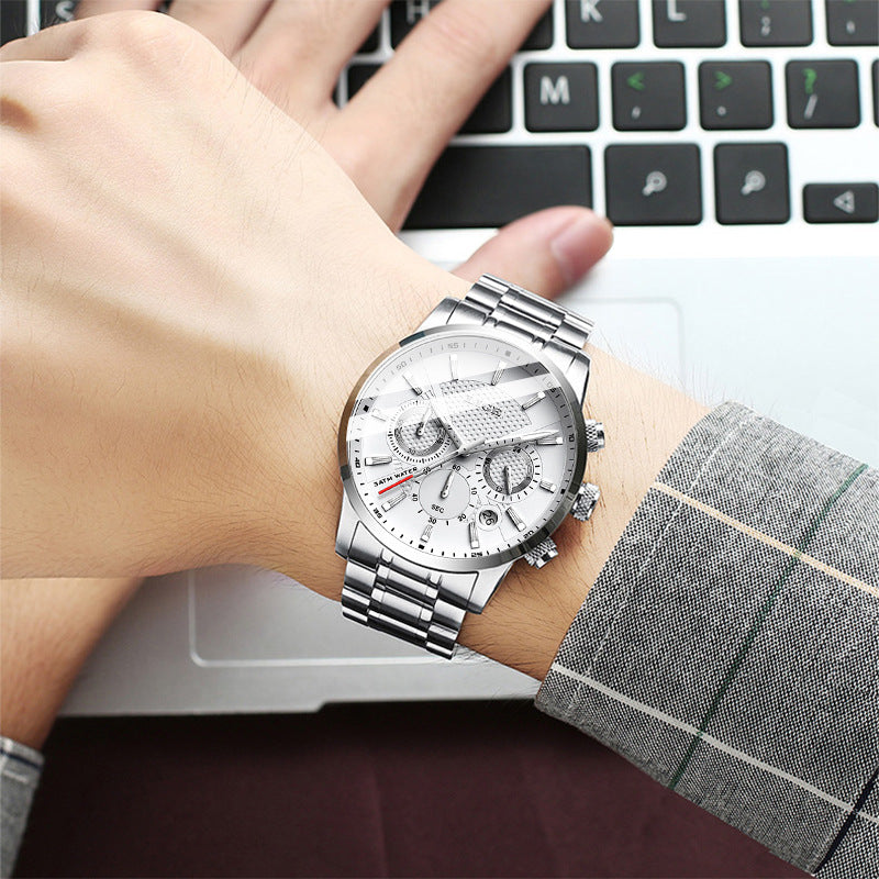 Mens Fashion Sport Quartz Clock Watch