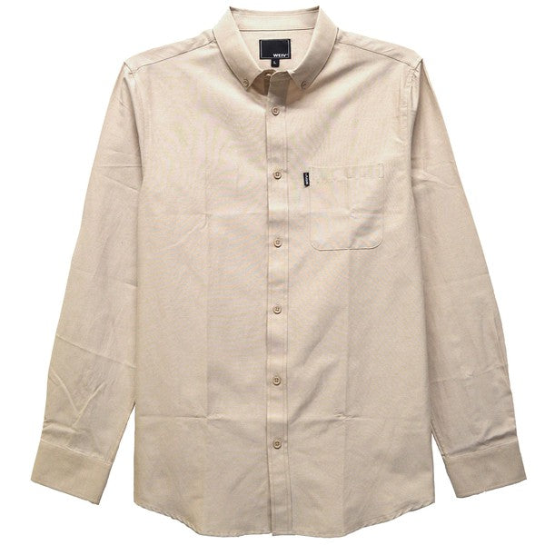 Men's Casual Button Up-Long Sleeve Shirts