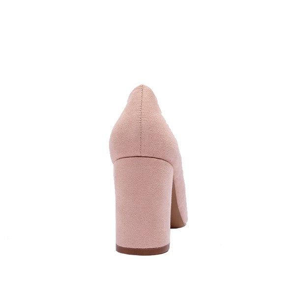 Three-Inch Heel Pointed Toe Pumps