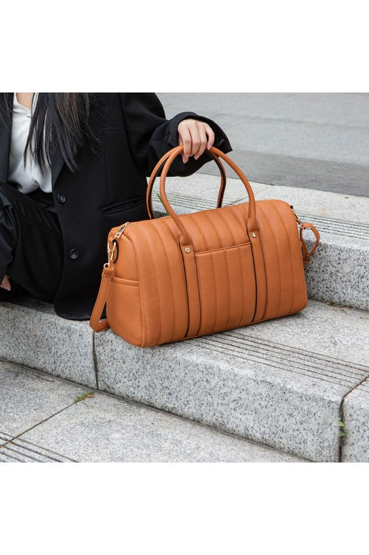 Quilted Duffle Bag