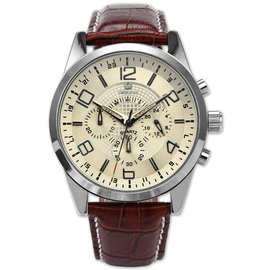 Men's Trendy Artificial Leather Watch