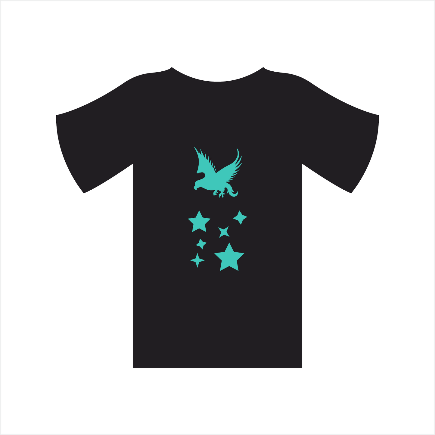 Eagle Stars T Shirt
