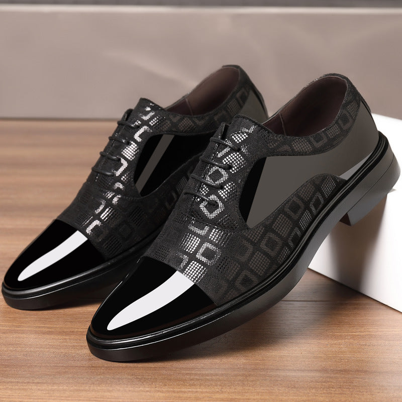 Men's British-Style Business Leather Shoes