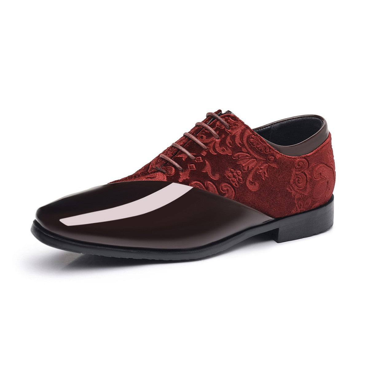 Shiny Men's Business Pointed-toe Leather Shoes