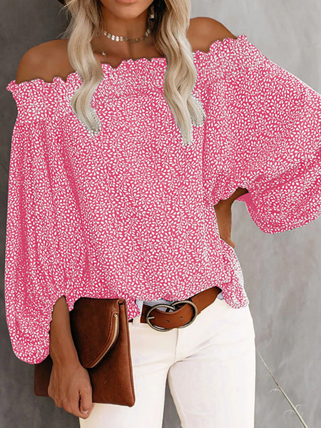 Off-Shoulder Blouse