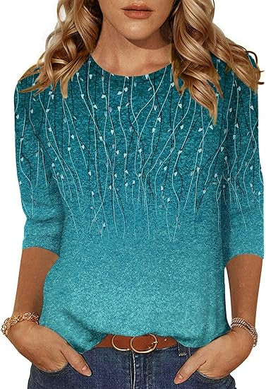Women's Three-quarter Sleeve T-shirt
