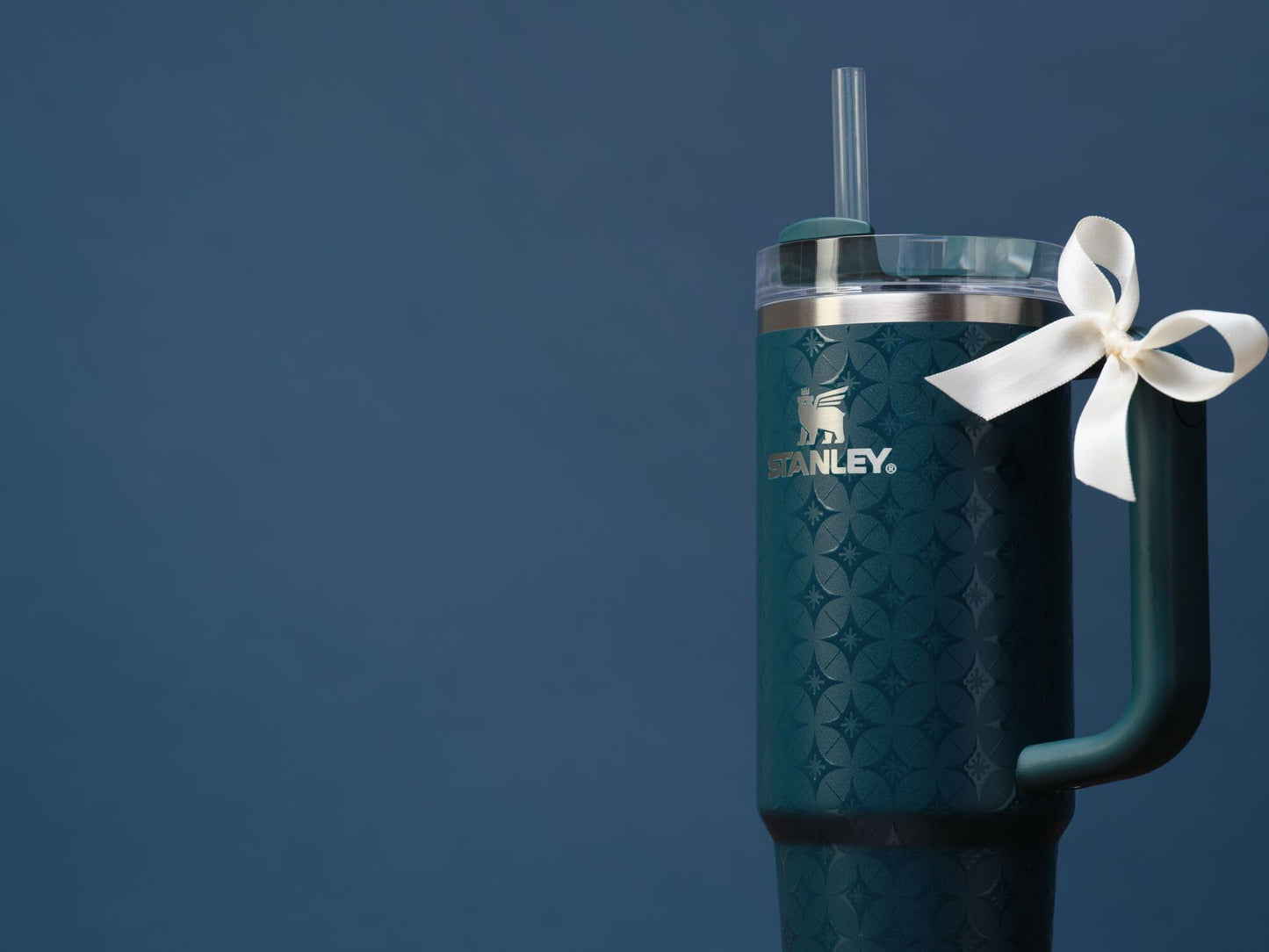 Insulated Stainless Steel Tumbler with Straw and Handle BPA-Free