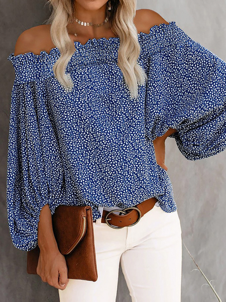 Off-Shoulder Blouse