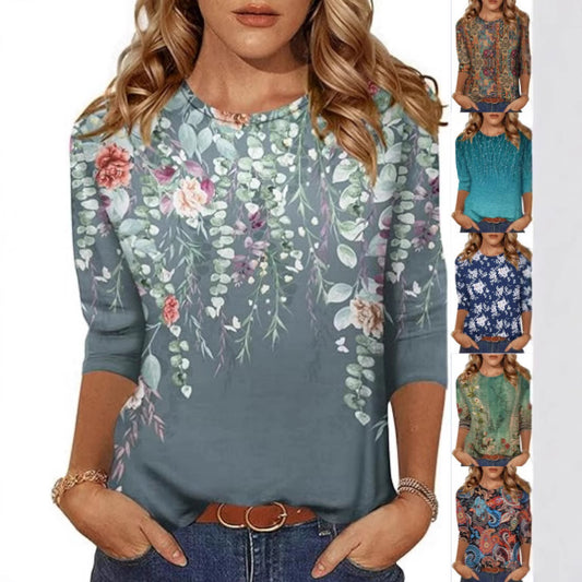 Women's Three-quarter Sleeve T-shirt