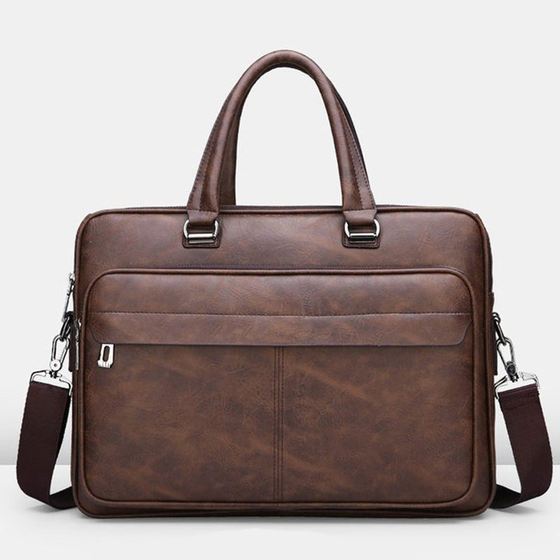 Men's Simple Business Handbag Briefcase