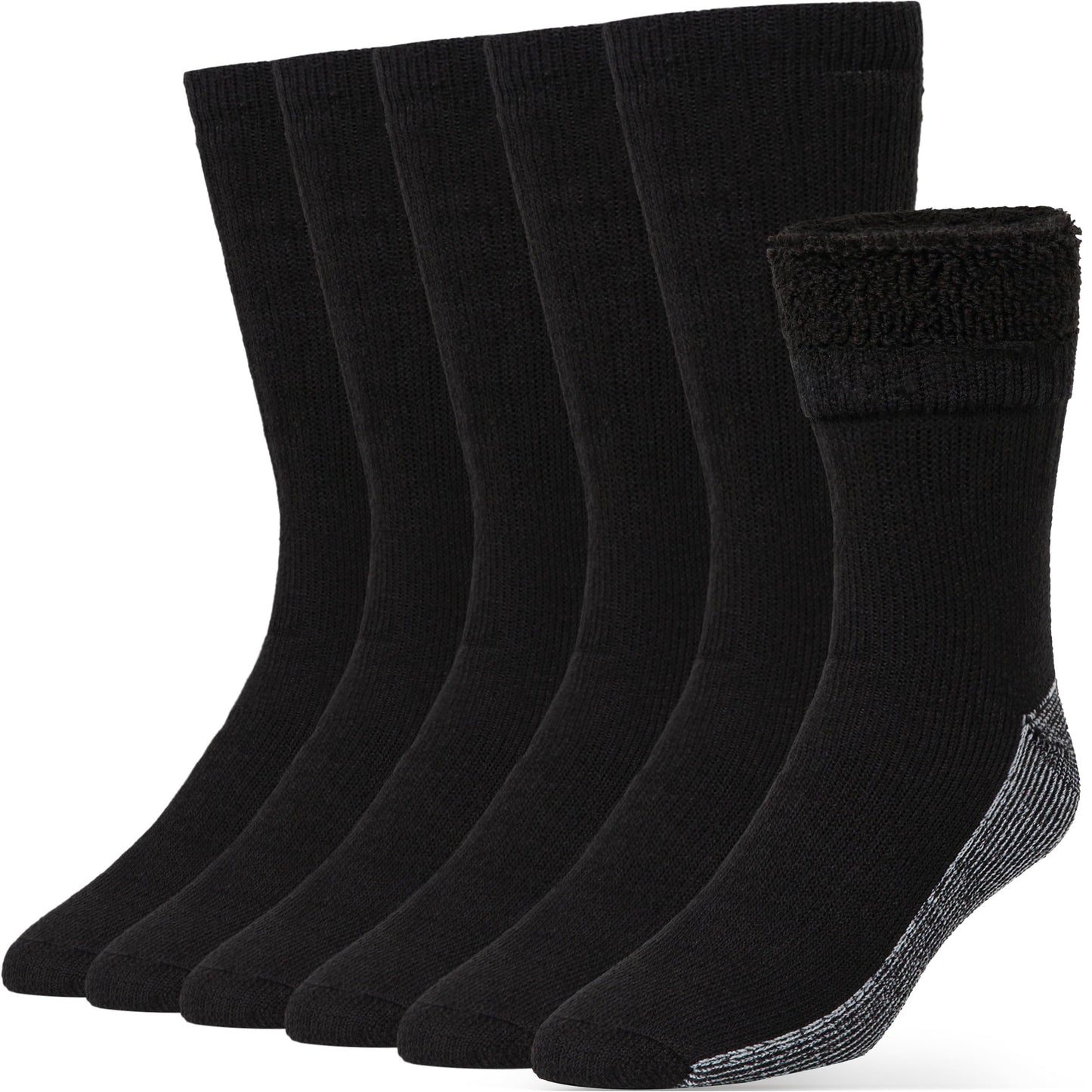 Unisex Alvada Merino Wool Hiking Socks Thermal Warm Crew Winter Boot Socks 3 Pairs