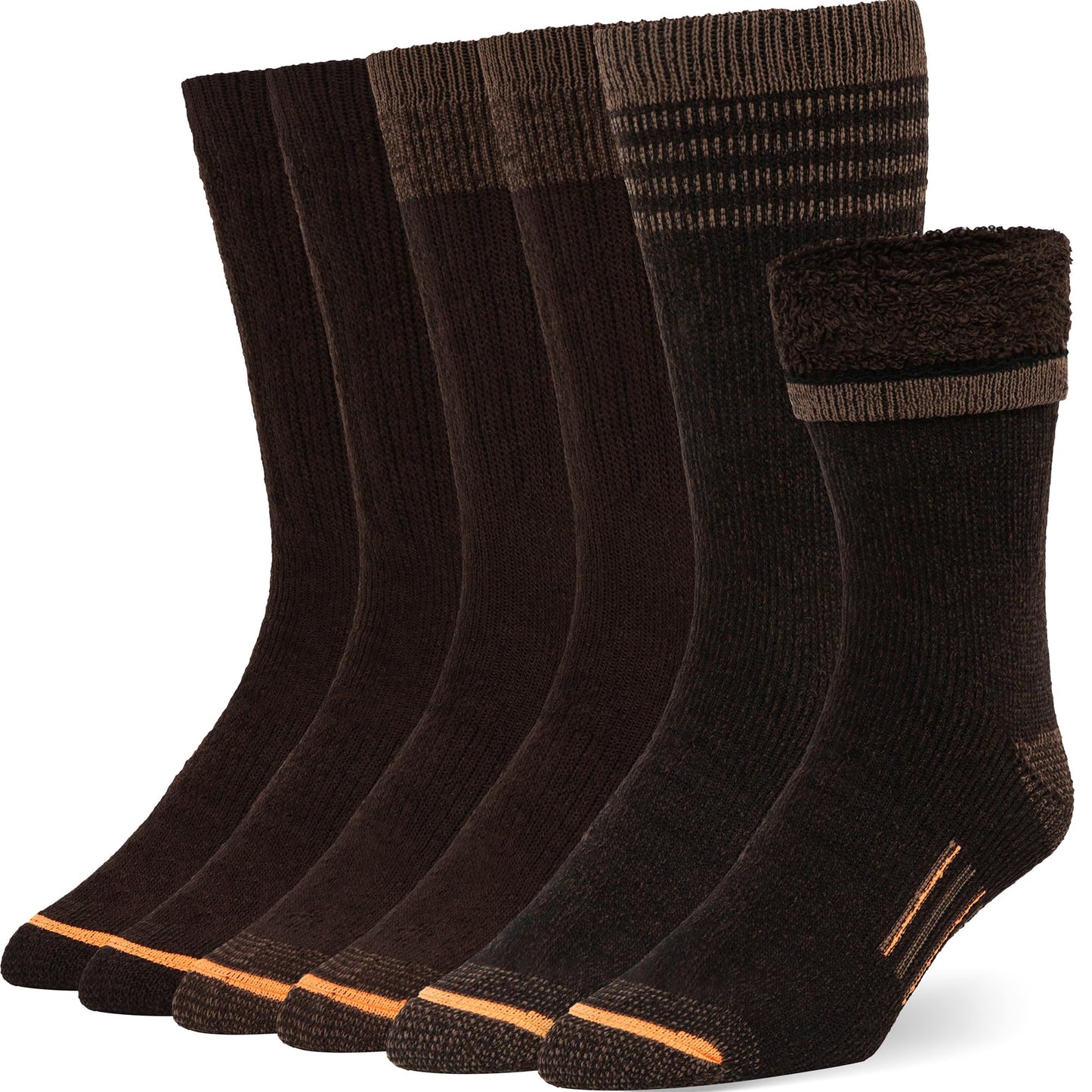 Unisex Alvada Merino Wool Hiking Socks Thermal Warm Crew Winter Boot Socks 3 Pairs