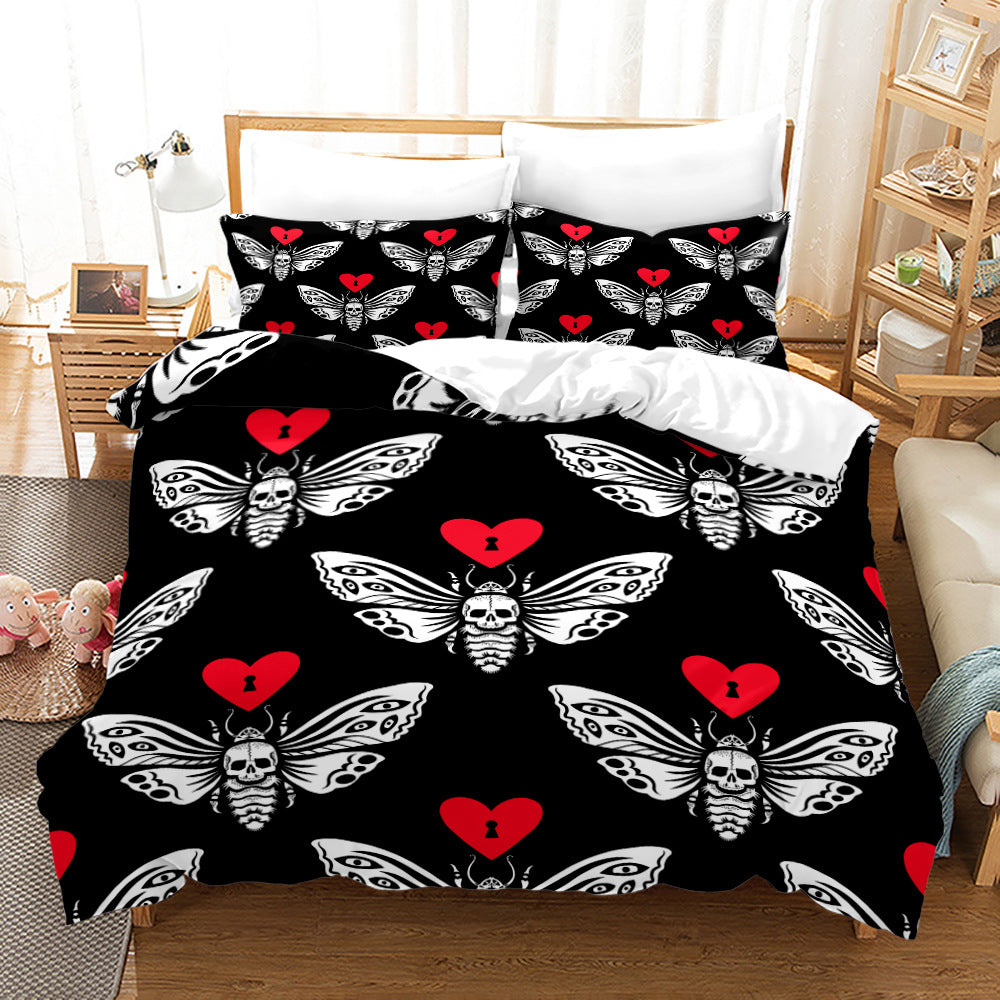 Skullhead Creatures Printed Bedding Sets