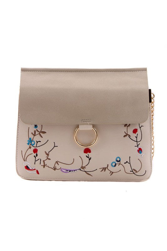 SMALL FLORAL SHOULDER BAG