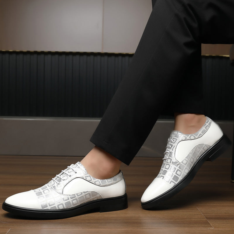 Men's British-Style Business Leather Shoes