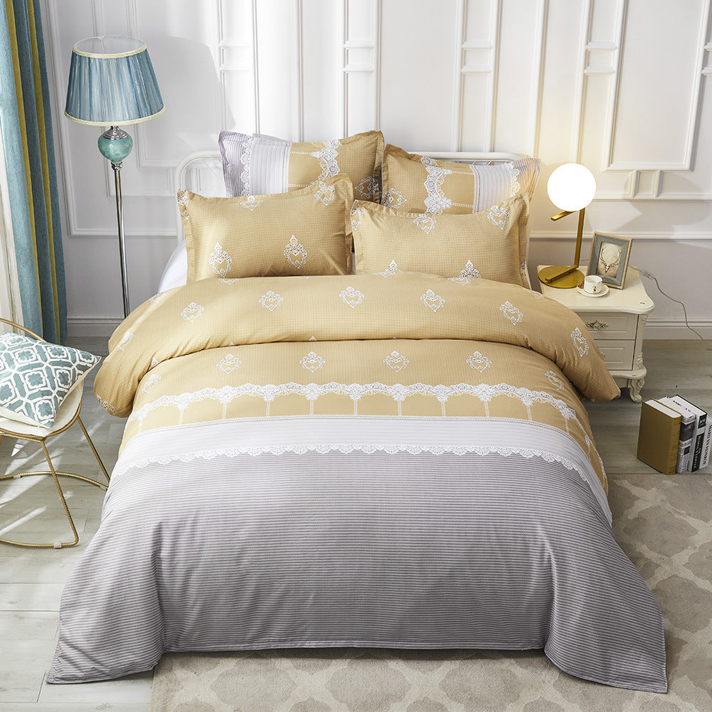 Luxury-Style Polyester Comforter Bedding Set