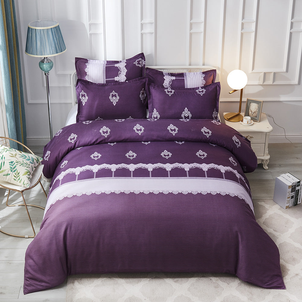 Luxury-Style Polyester Comforter Bedding Set