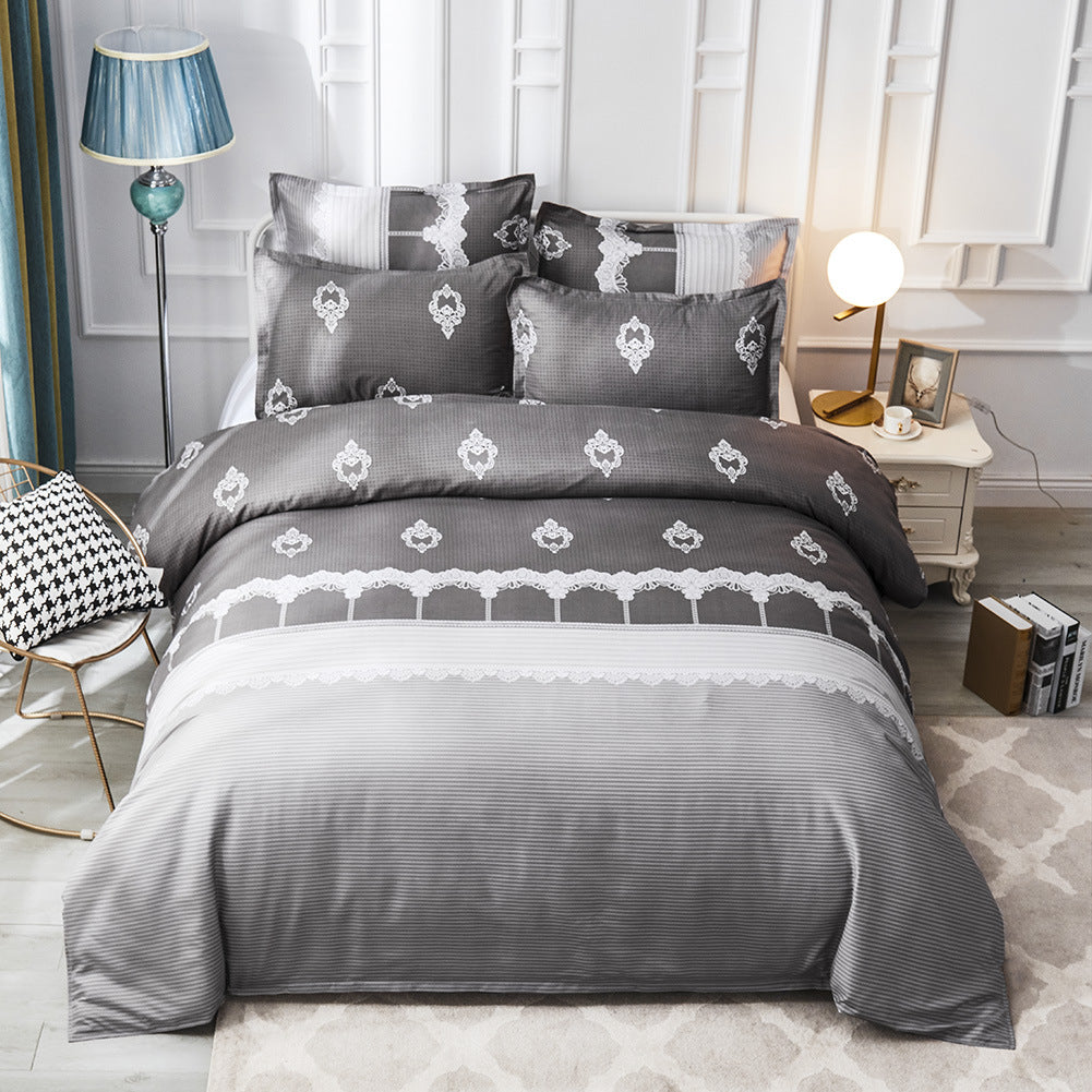 Luxury-Style Polyester Comforter Bedding Set