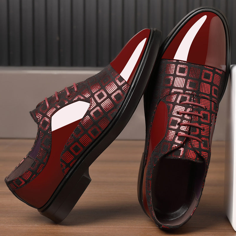 Men's British-Style Business Leather Shoes