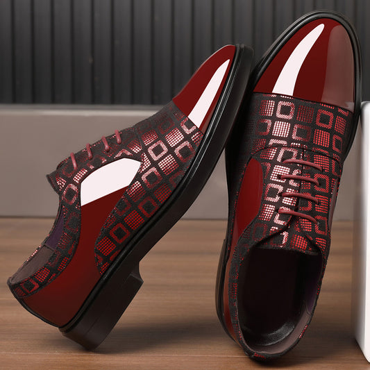 Men's British-Style Business Leather Shoes