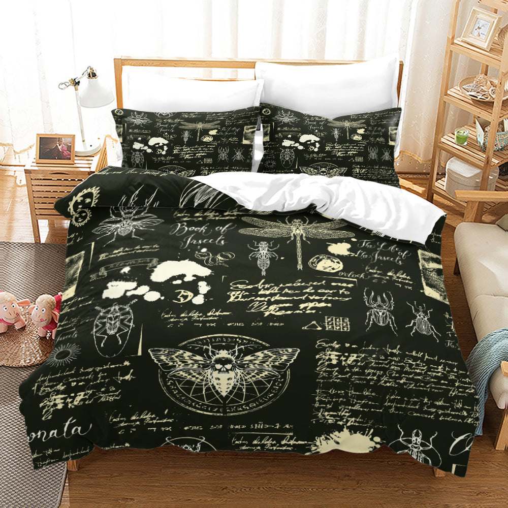 Skullhead Creatures Printed Bedding Sets