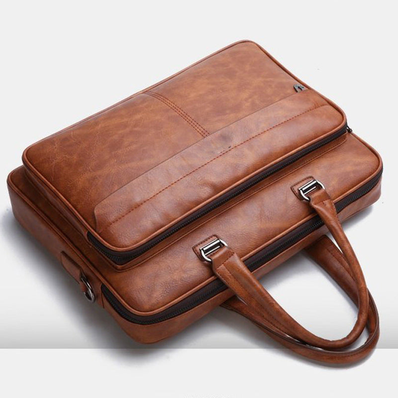 Men's Simple Business Handbag Briefcase