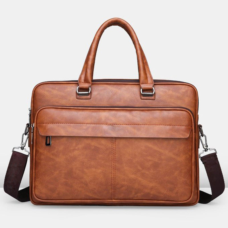 Men's Simple Business Handbag Briefcase