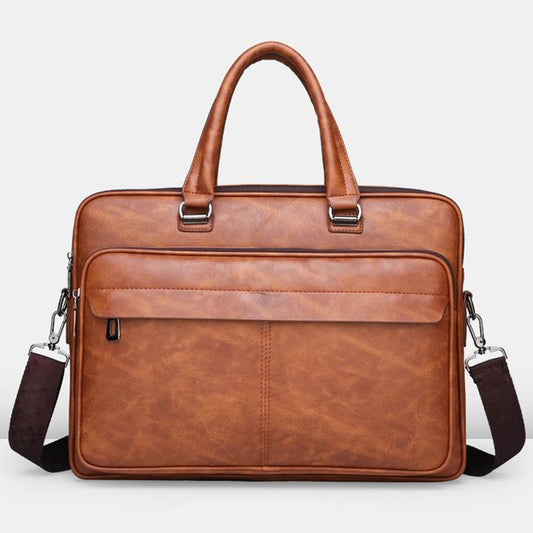 Men's Simple Business Handbag Briefcase