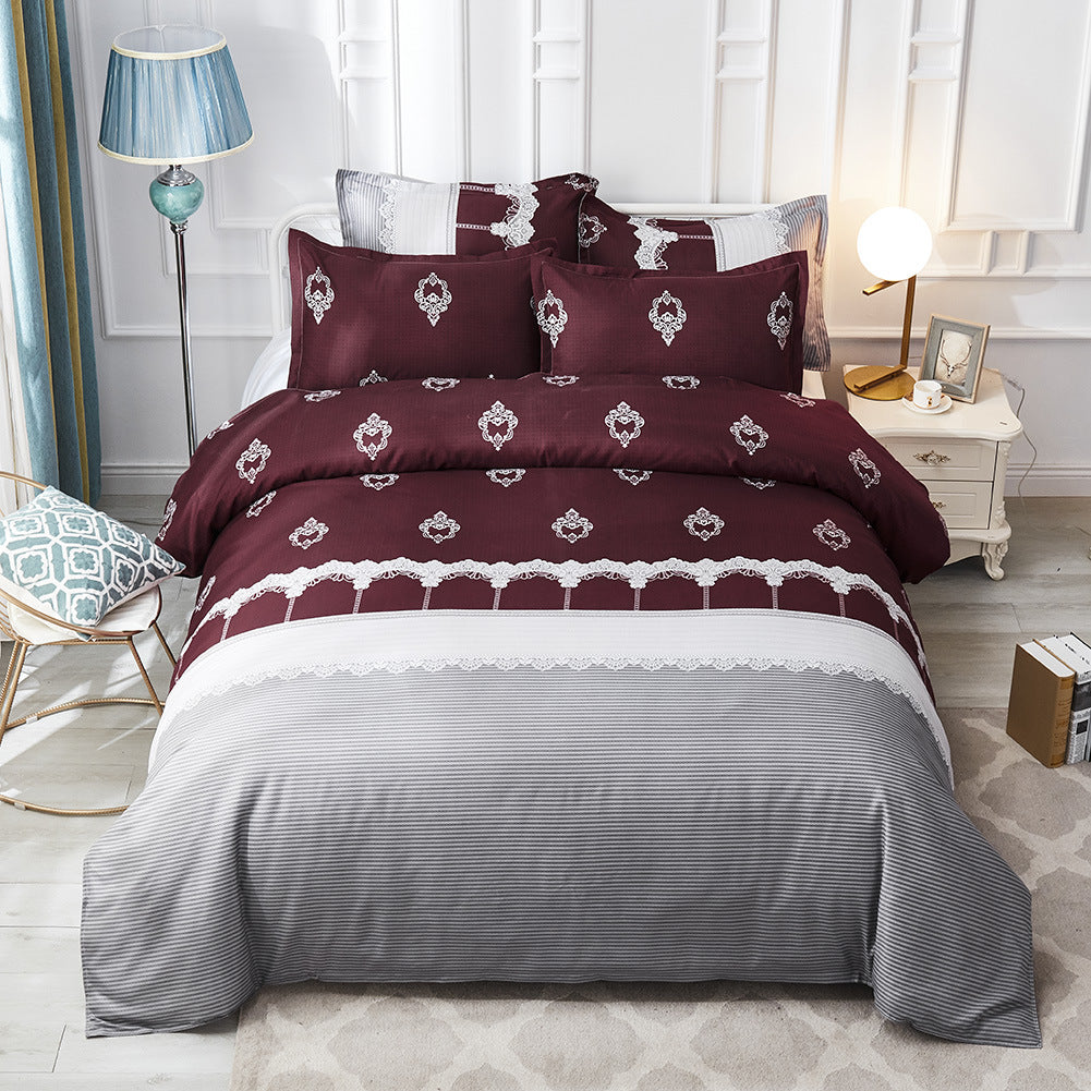 Luxury-Style Polyester Comforter Bedding Set