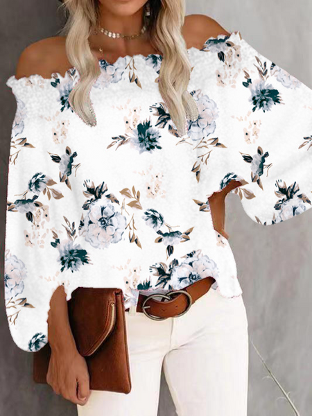 Off-Shoulder Blouse