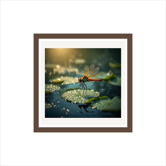 Dragonfly Framed Poster