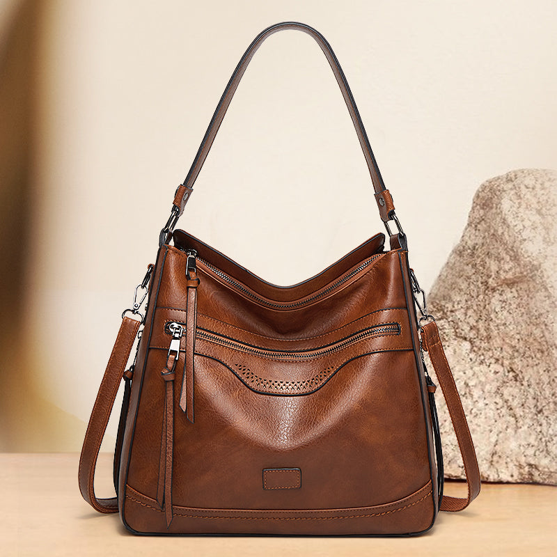 PU Leather Shoulder Bag