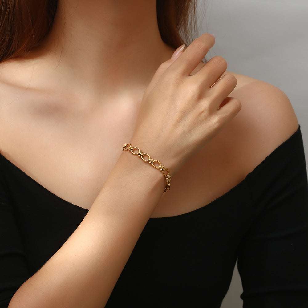 Stainless Steel Minimalism Fashion Bracelet