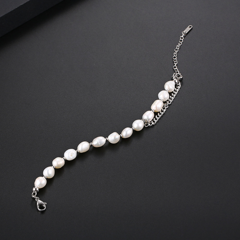 Natural Irregular Freshwater Pearl Bracelet