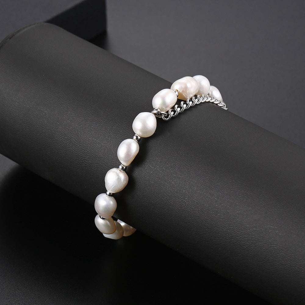 Natural Irregular Freshwater Pearl Bracelet