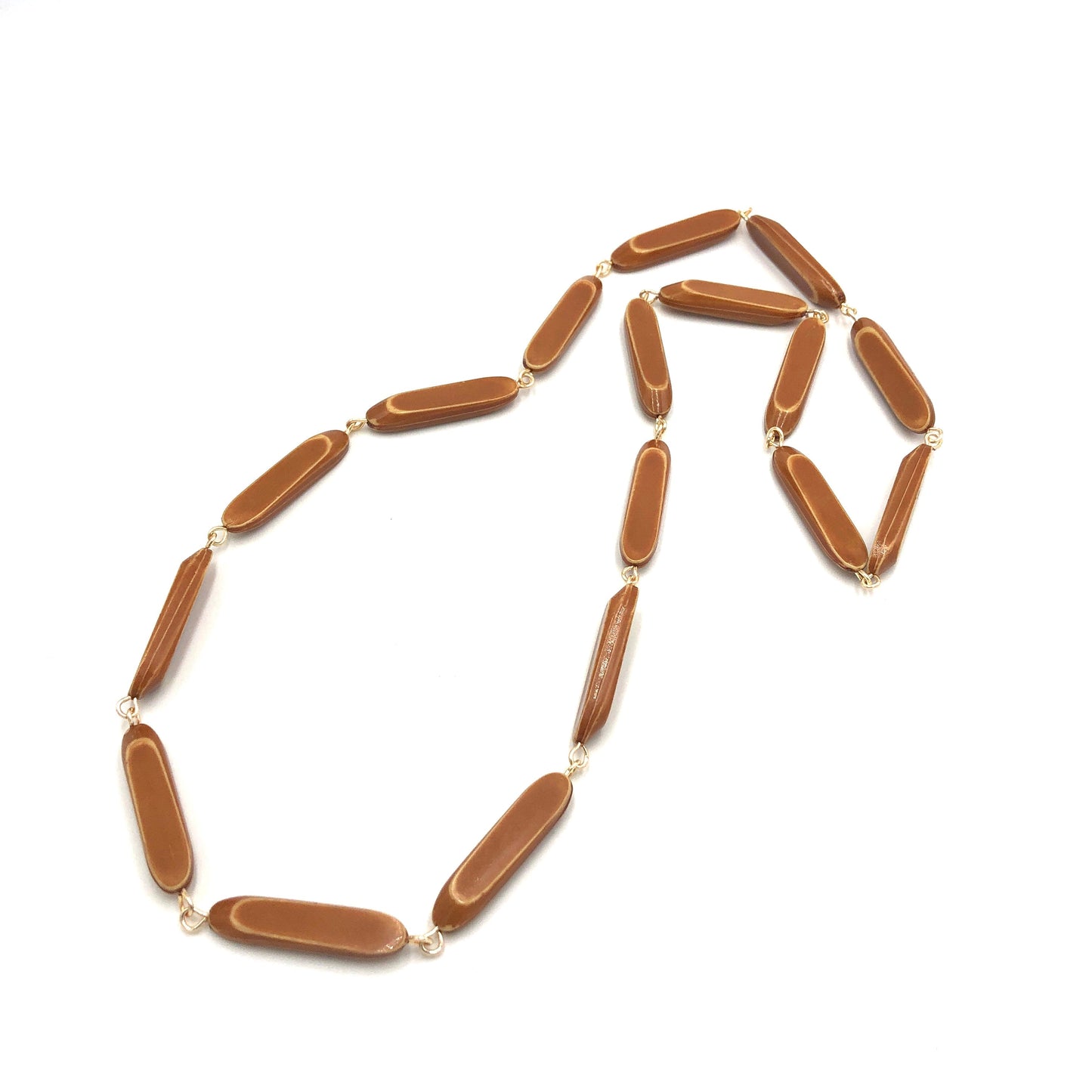 Vintage Bamboo Carmen Necklace