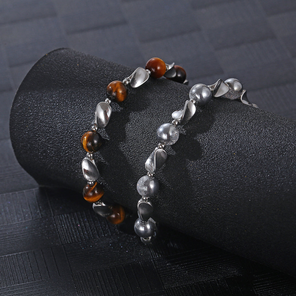 Stainless Steel Bead Retro Fashion Bracelet